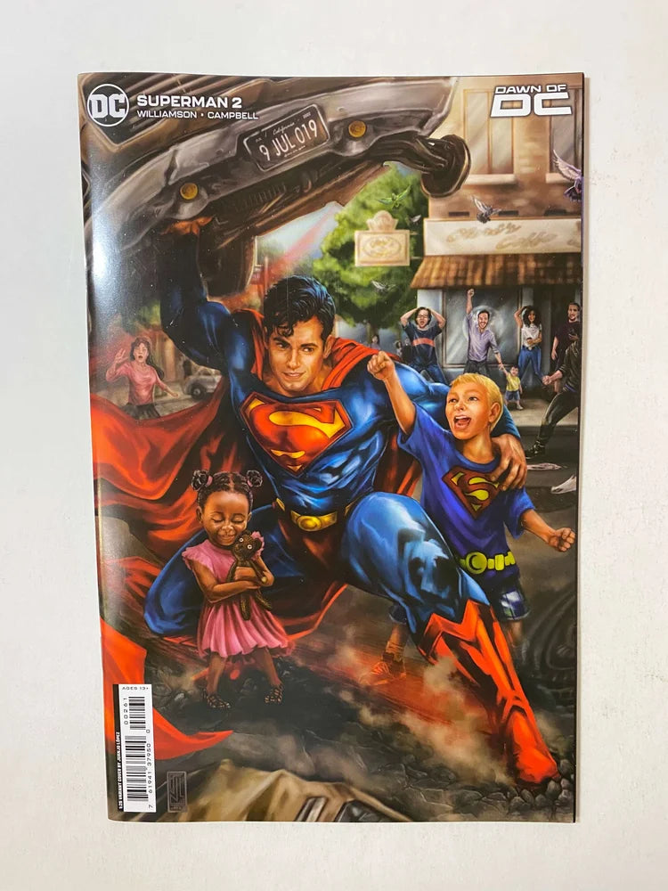 SUPERMAN #2 Vol 6 NM 1:25 Lopez Variant 1ST APPEARANCE