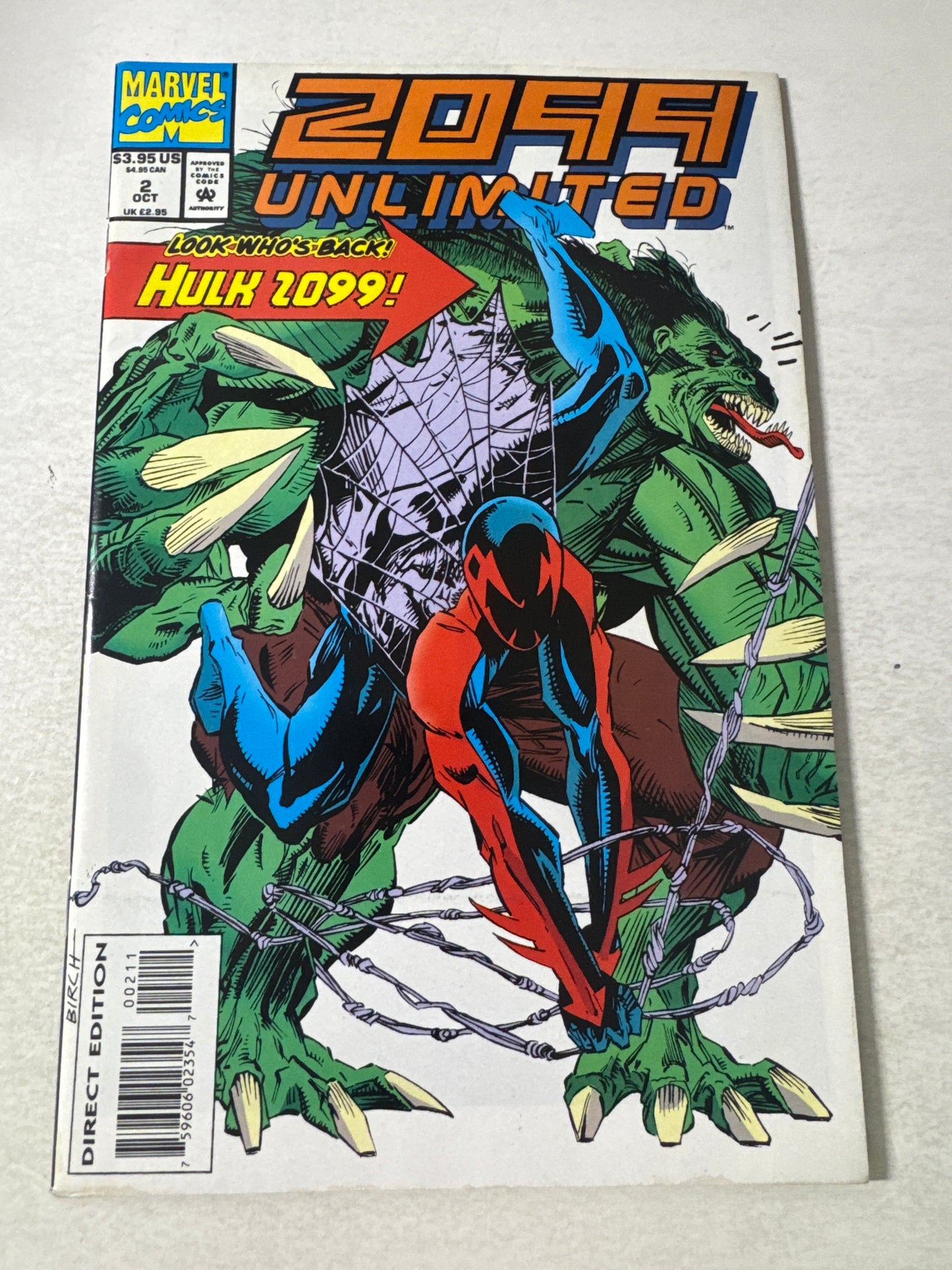 2099 UNLIMITED #2 VF/NM