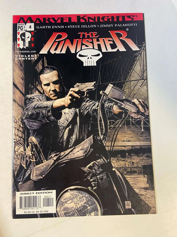 PUNISHER #4 Vol 6 NM Tim Bradstreet Cover
