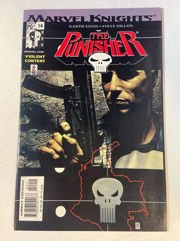 PUNISHER #14 Vol 6 Tim Bradstreet Cover