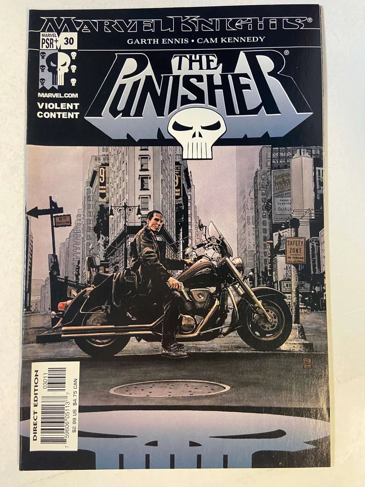 PUNISHER #30 Vol 6 NM- Tim Bradstreet Cover