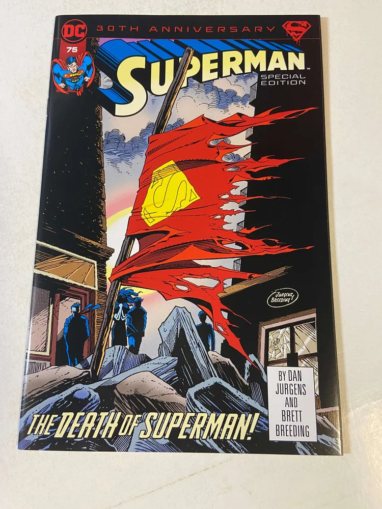 SUPERMAN #75 Vol 2 NM 30th Anniversary Variant