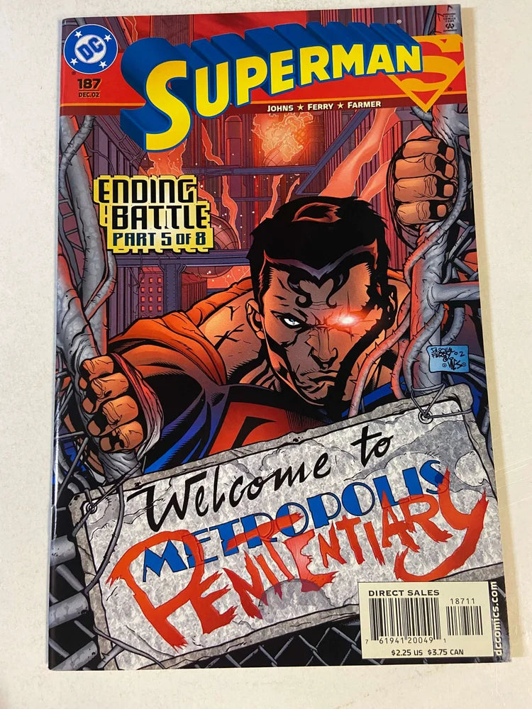 SUPERMAN #187 Vol 2 NM