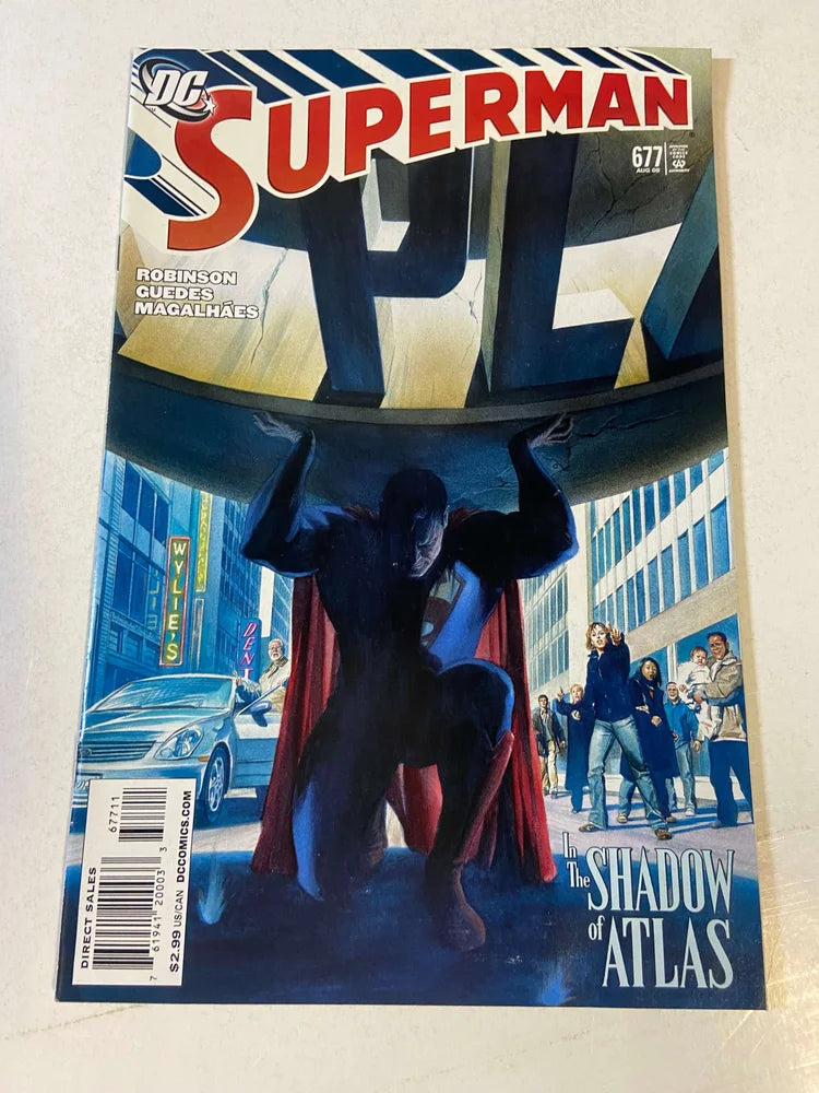 SUPERMAN #677 NM Alex Ross Cover