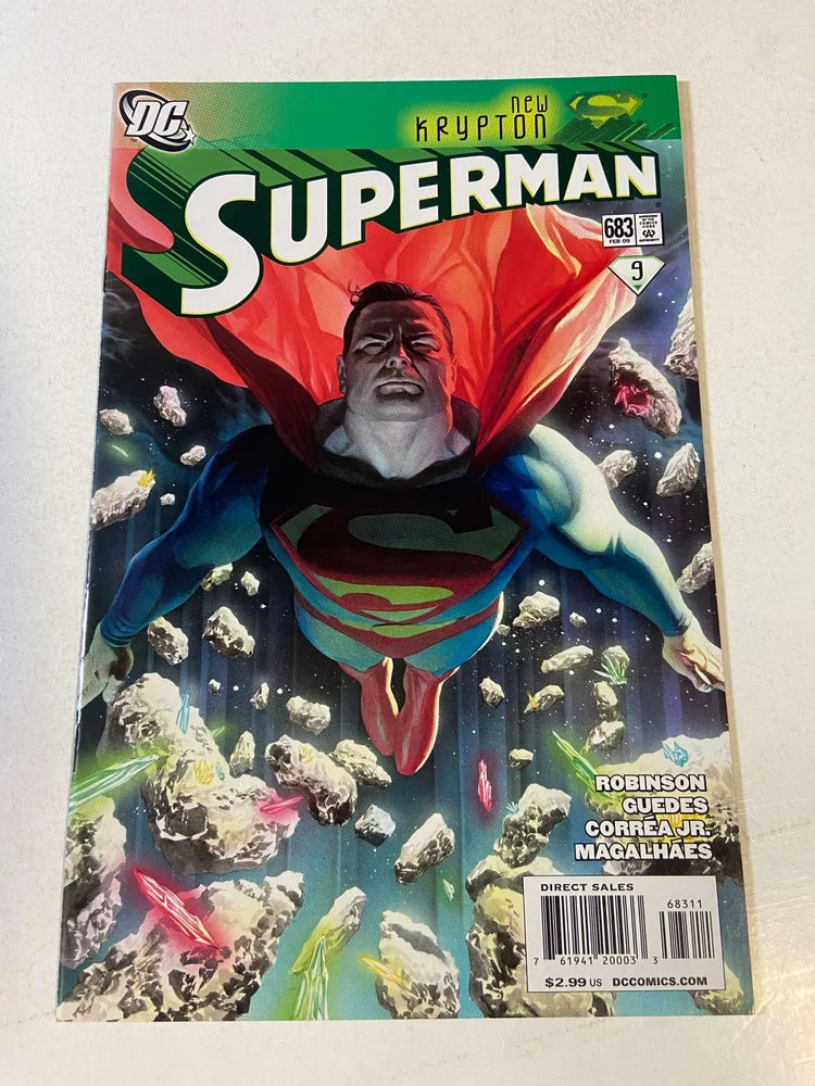 SUPERMAN #683 NM- Alex Ross Cover