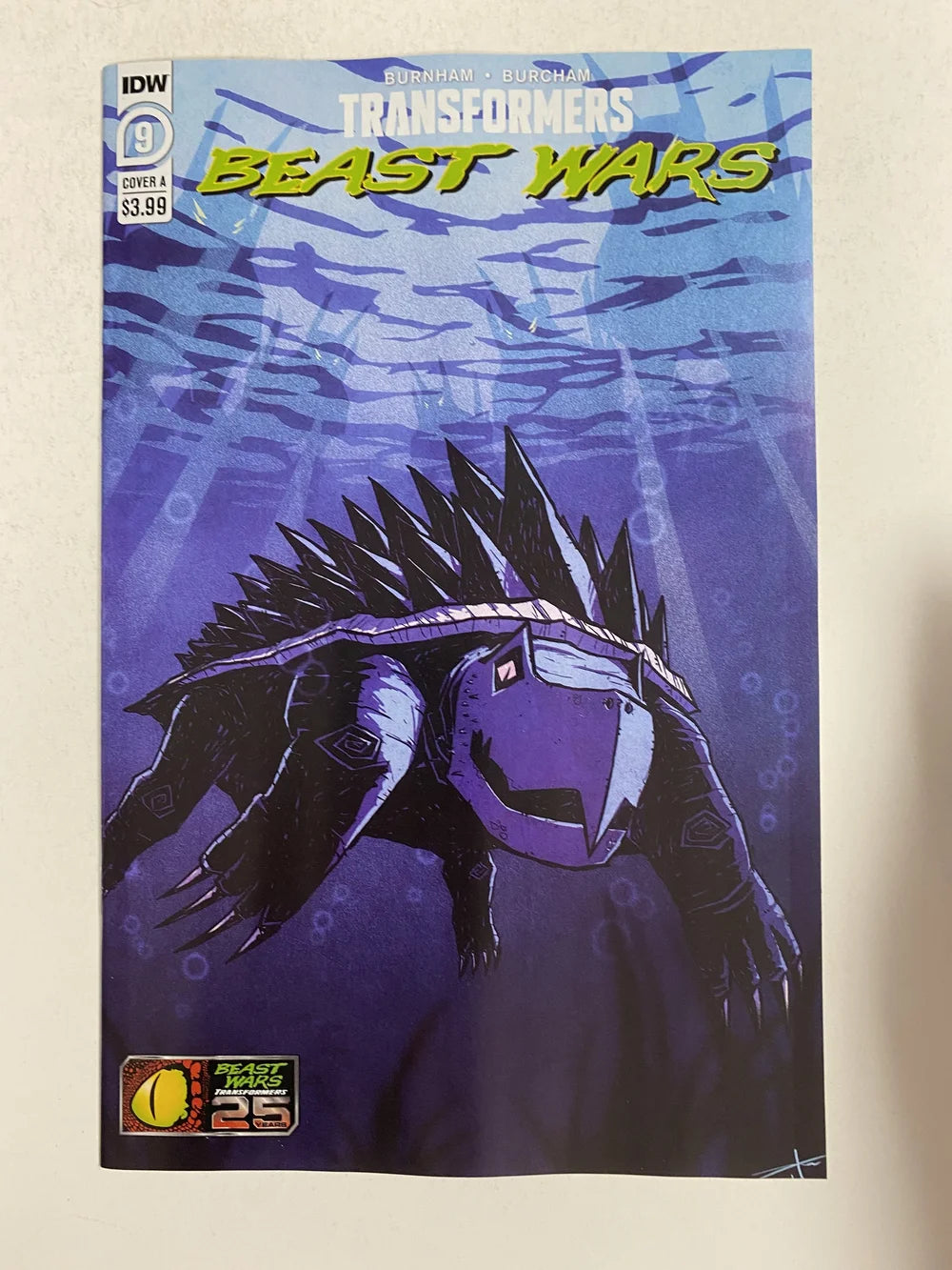 TRANSFORMERS Beast Wars #9 NM Nirvana Nevermind Homage Cover