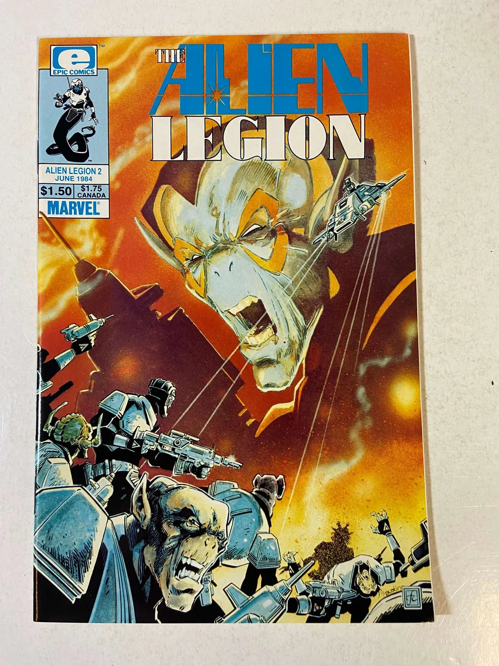 THE ALIEN LEGION #2 NM