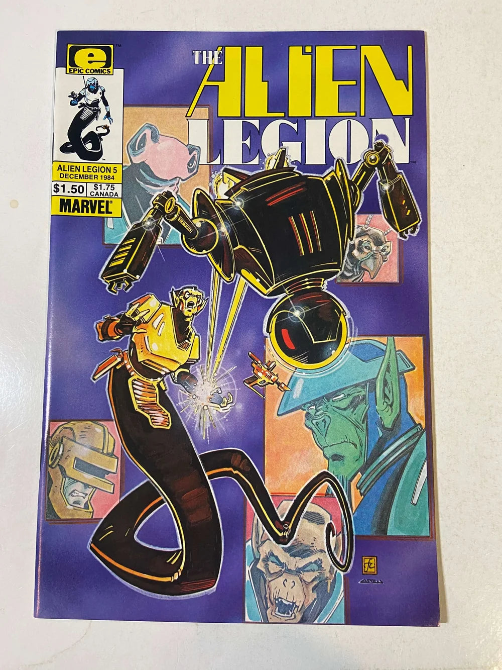 THE ALIEN LEGION #5 NM-