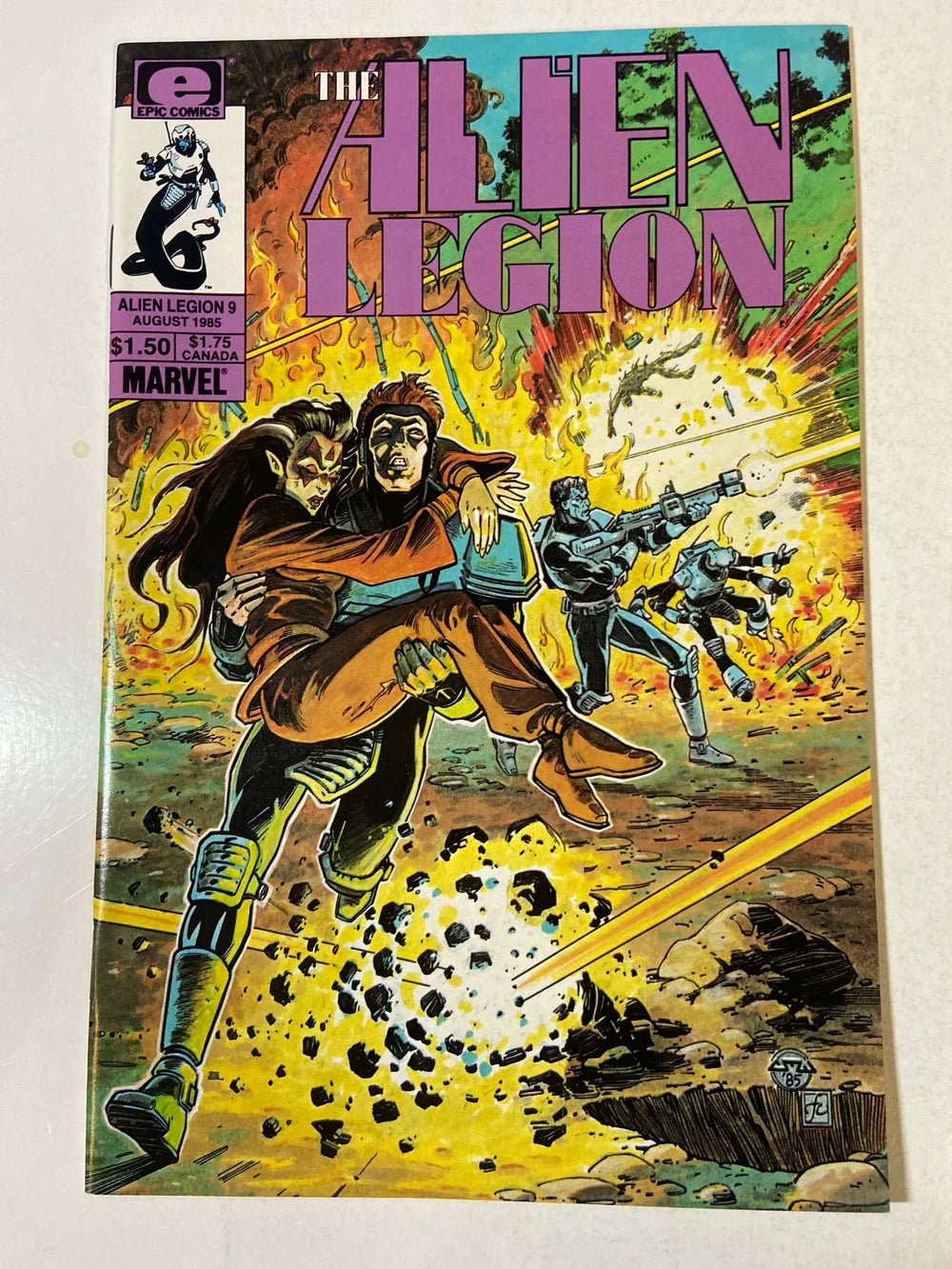 THE ALIEN LEGION #9 NM