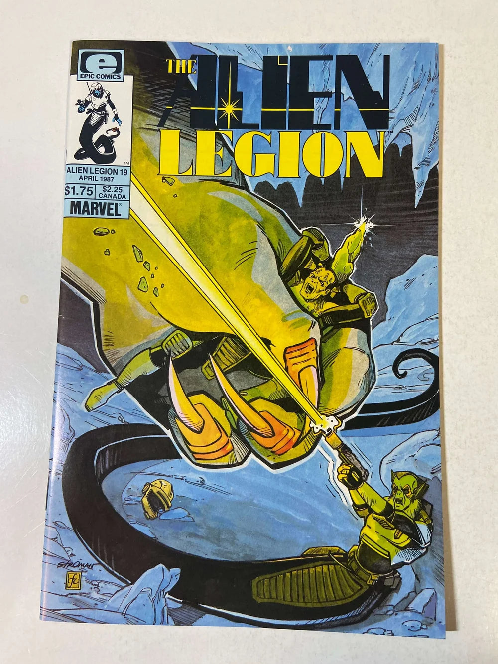 THE ALIEN LEGION #19 NM-