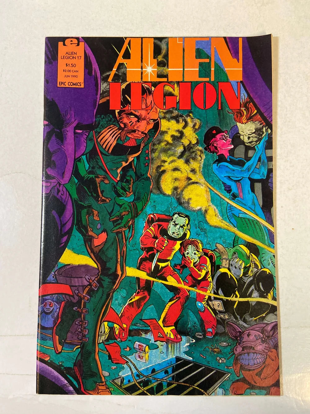 ALIEN LEGION #17 Vol 2 VF/NM NEWSSTAND