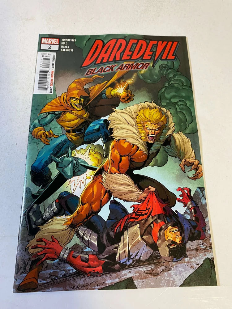 DAREDEVIL Black Armor #2 NM