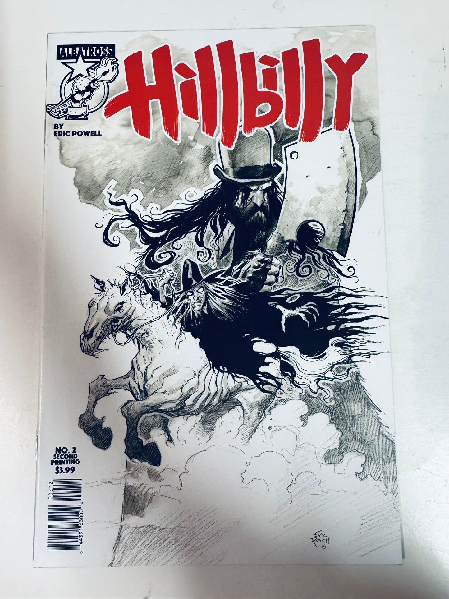 HILLBILLY #2 NM- 2nd Print Variant