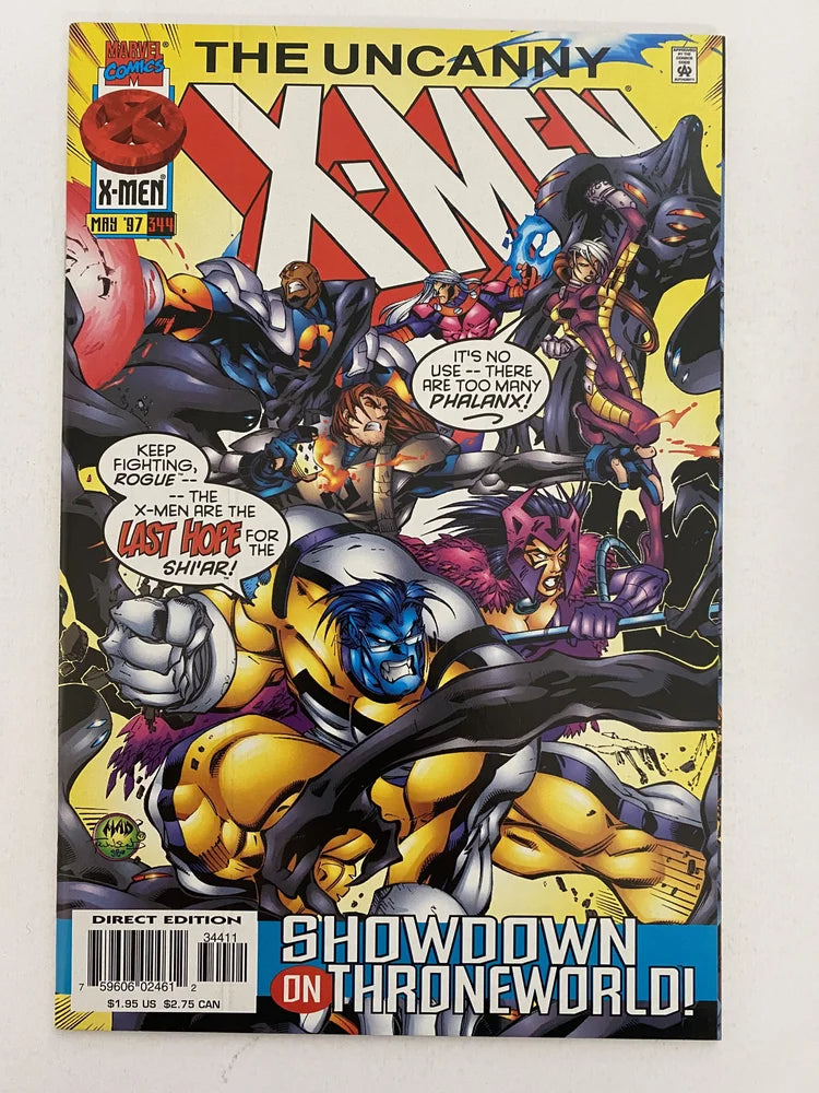 UNCANNY X-MEN #344 NM Joe Madureira Cover