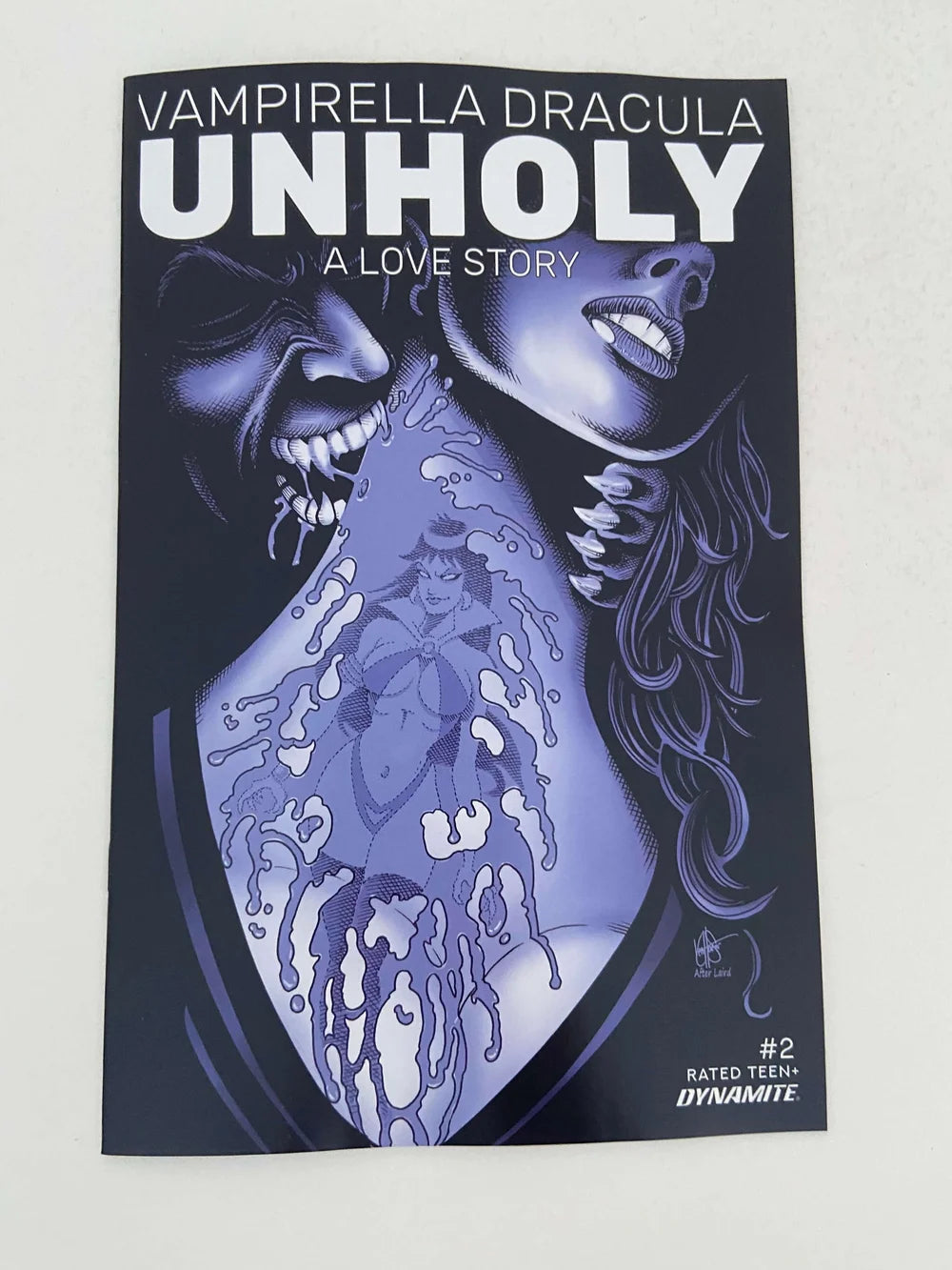 VAMPIRELLA DRACULA UNHOLY #2 NM TMNT Homage Variant