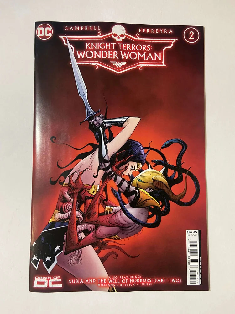 KNIGHT TERRORS WONDER WOMAN #2 NM Jae Lee Variant