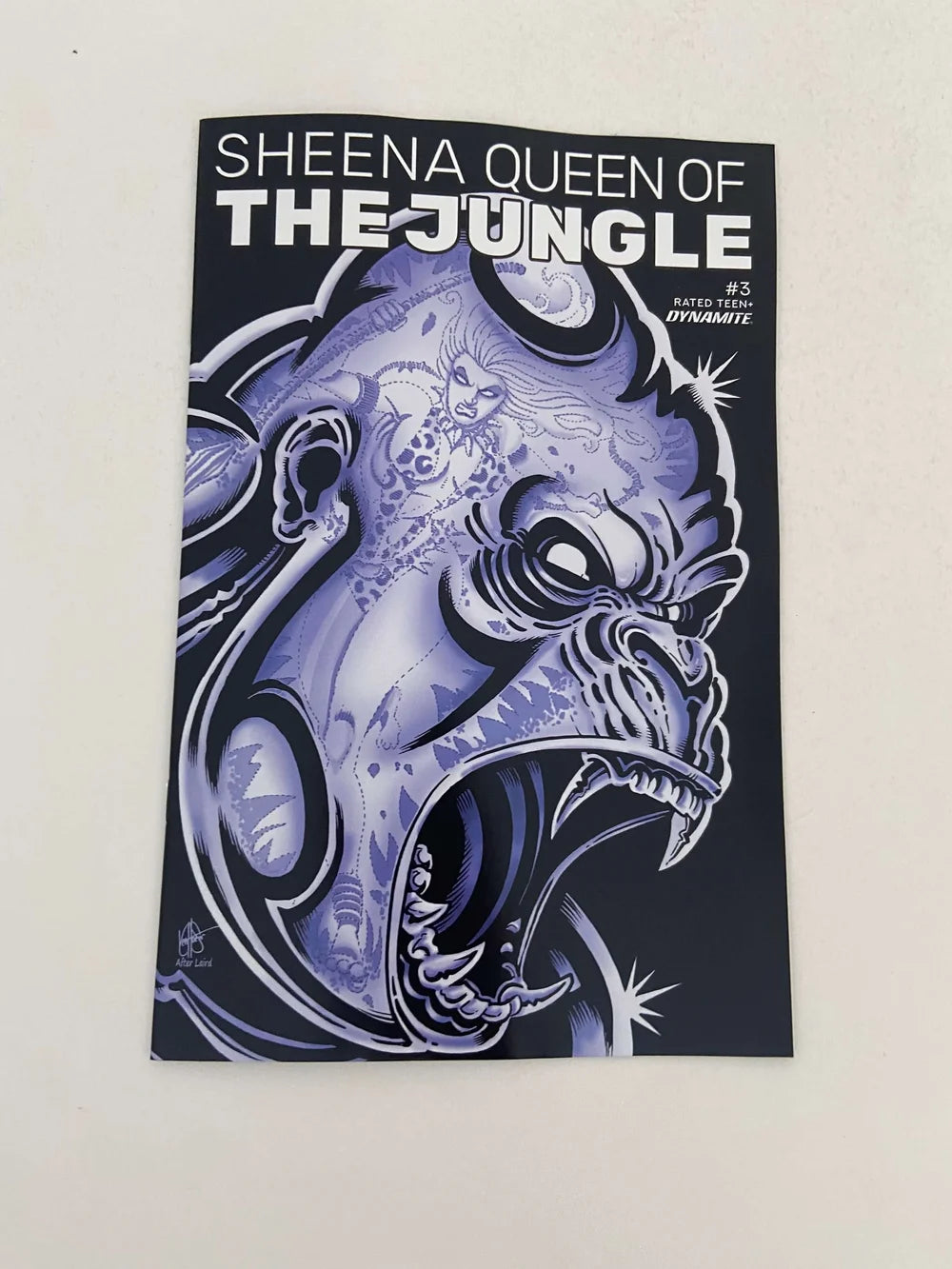 SHEENA QUEEN OF THE JUNGLE #3 NM TMNT Homage Variant