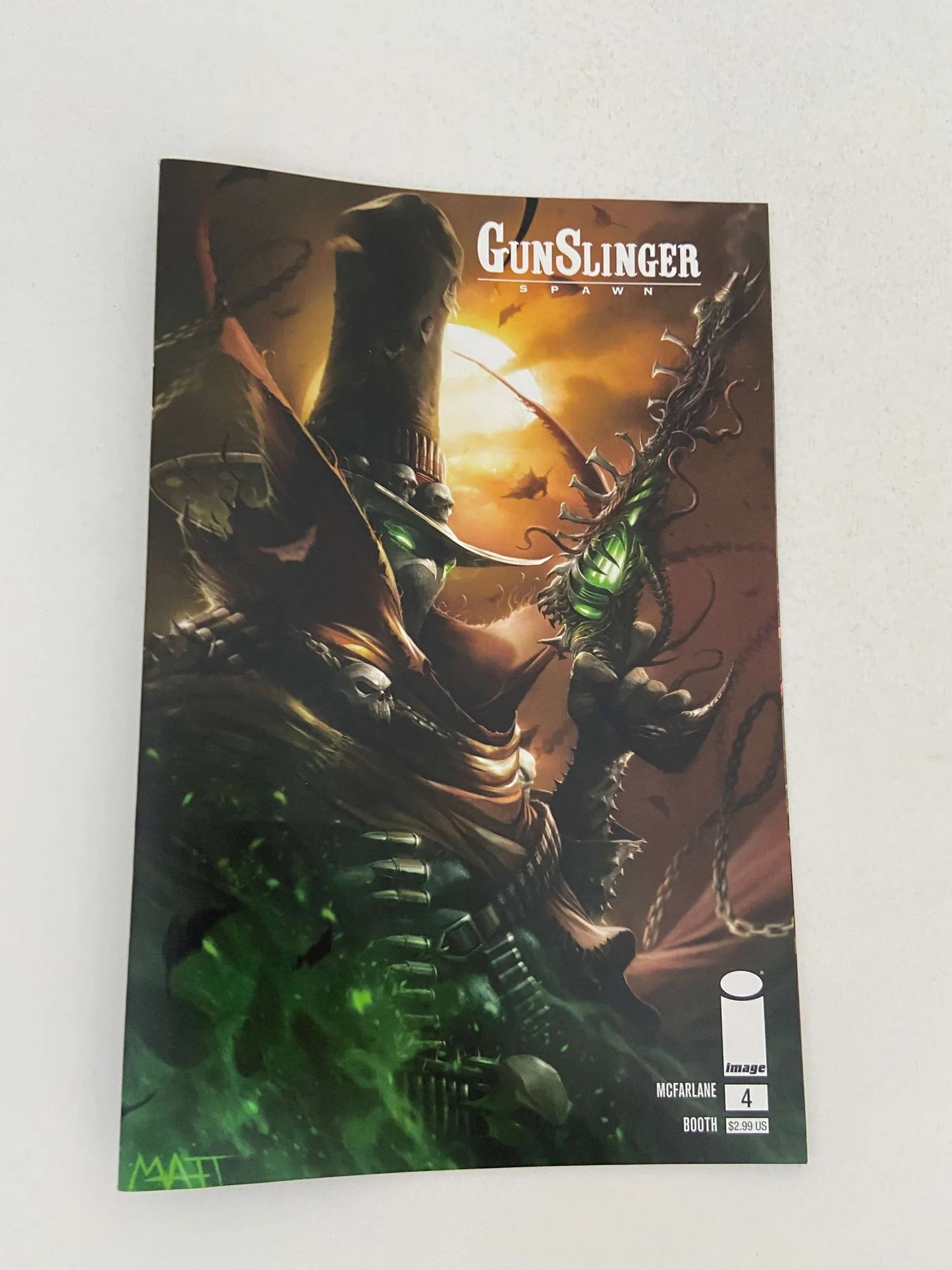 GUNSLINGER SPAWN #4 NM Mattina Variant