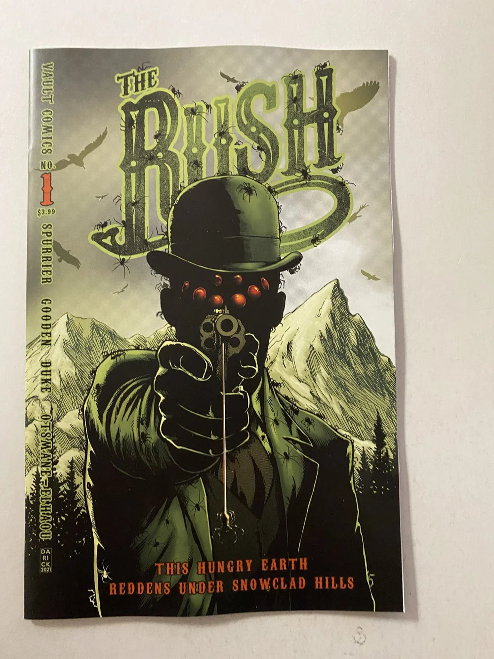 THE RUSH #1 NM 1:50 Darrick Robertson Variant