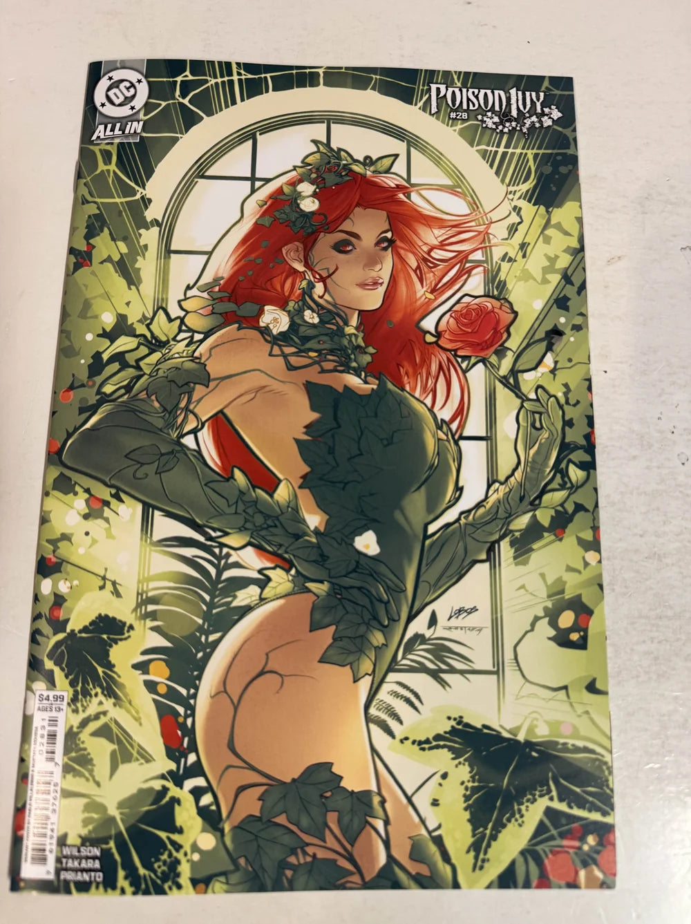 POISON IVY #28 NM Pablo Villalobos Variant