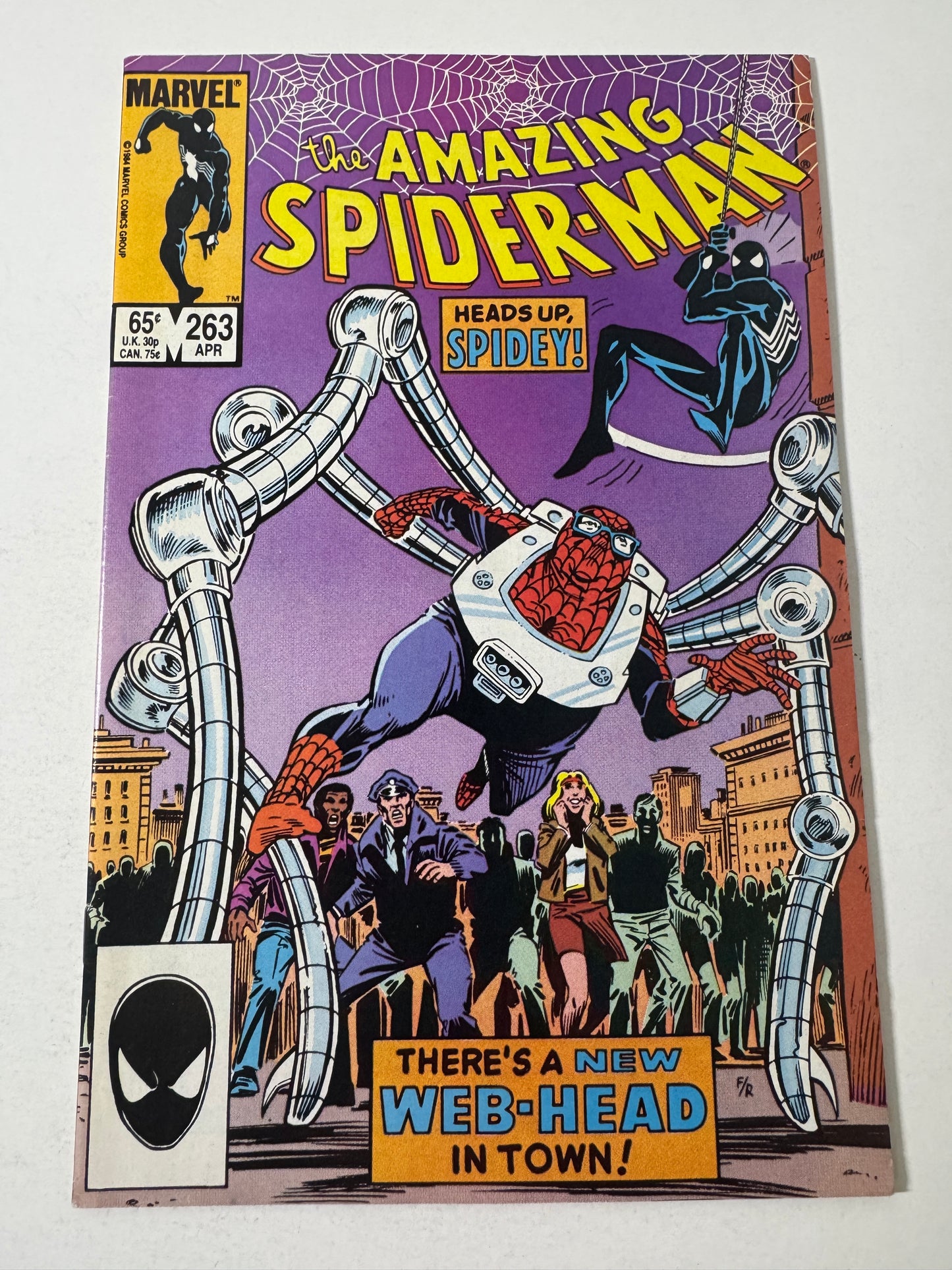 AMAZING SPIDER-MAN #263 VF+ 1ST APPEARANCE