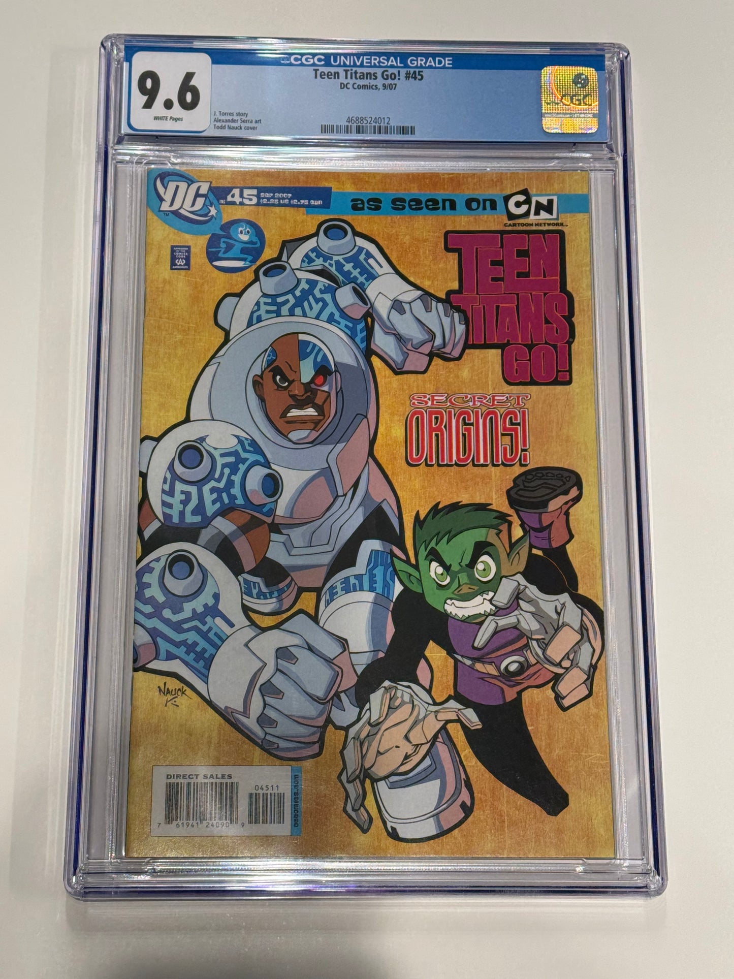 TEEN TITANS GO! #45 CGC 9.6