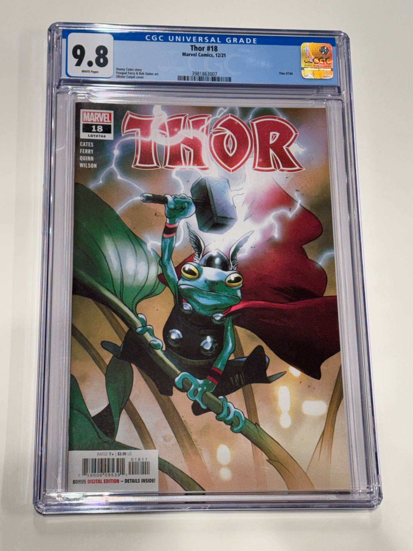 THOR #18 CGC 9.8 Olivier Coipel Cover