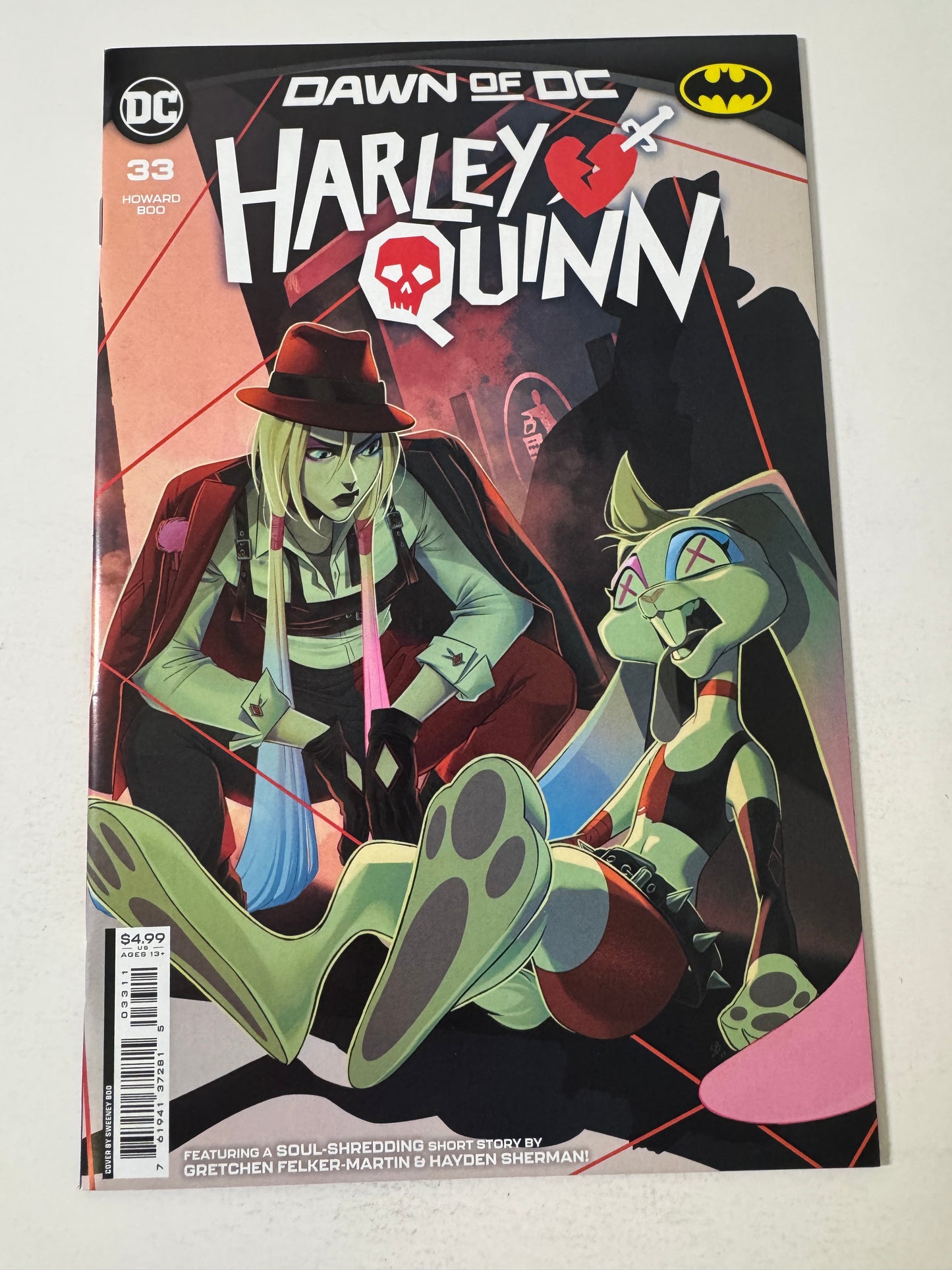 HARLEY QUINN #33 Vol 4 NM Sweeney Boo Cover