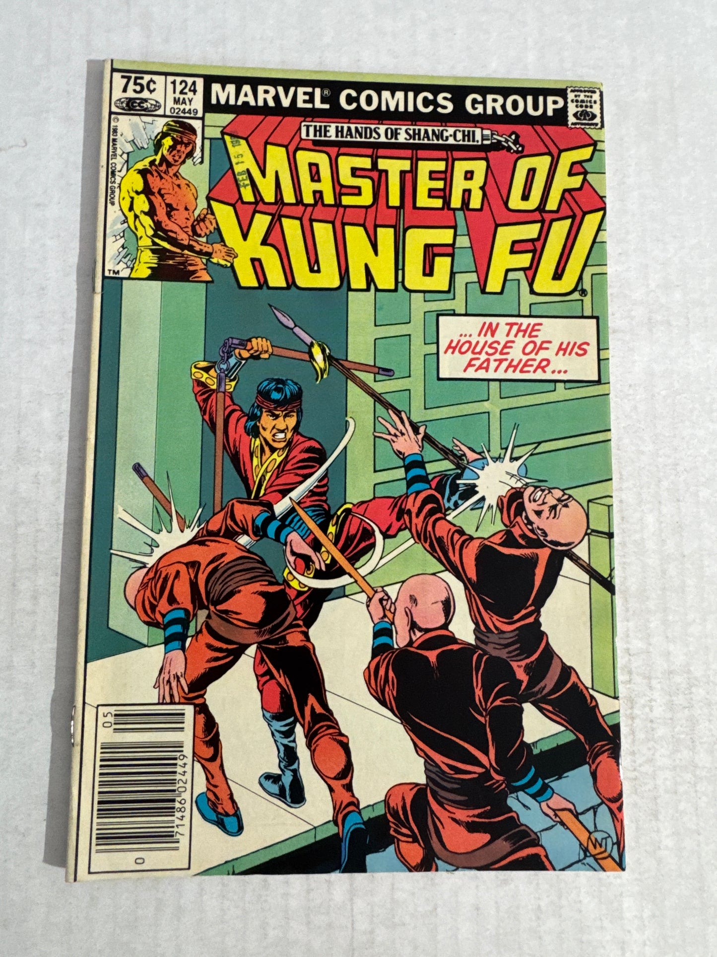 MASTER OF KUNG FU #124 FN CANADIAN PRICE VARIANT