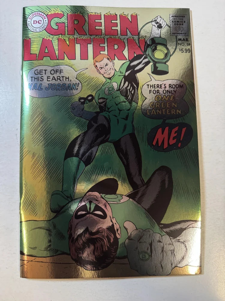 GREEN LANTERN #59 NM Facsimile Foil Variant