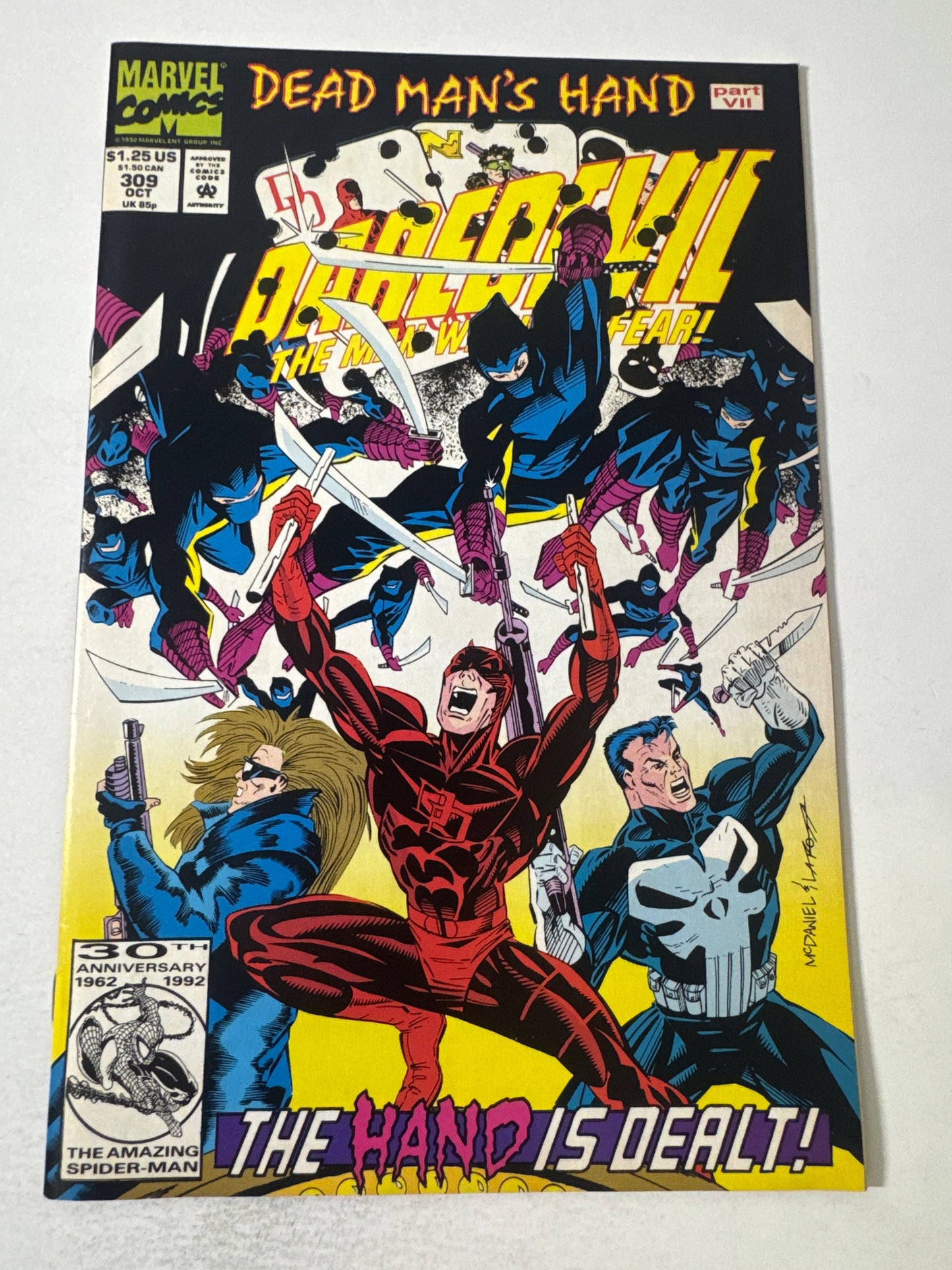 DAREDEVIL #309 VF/NM