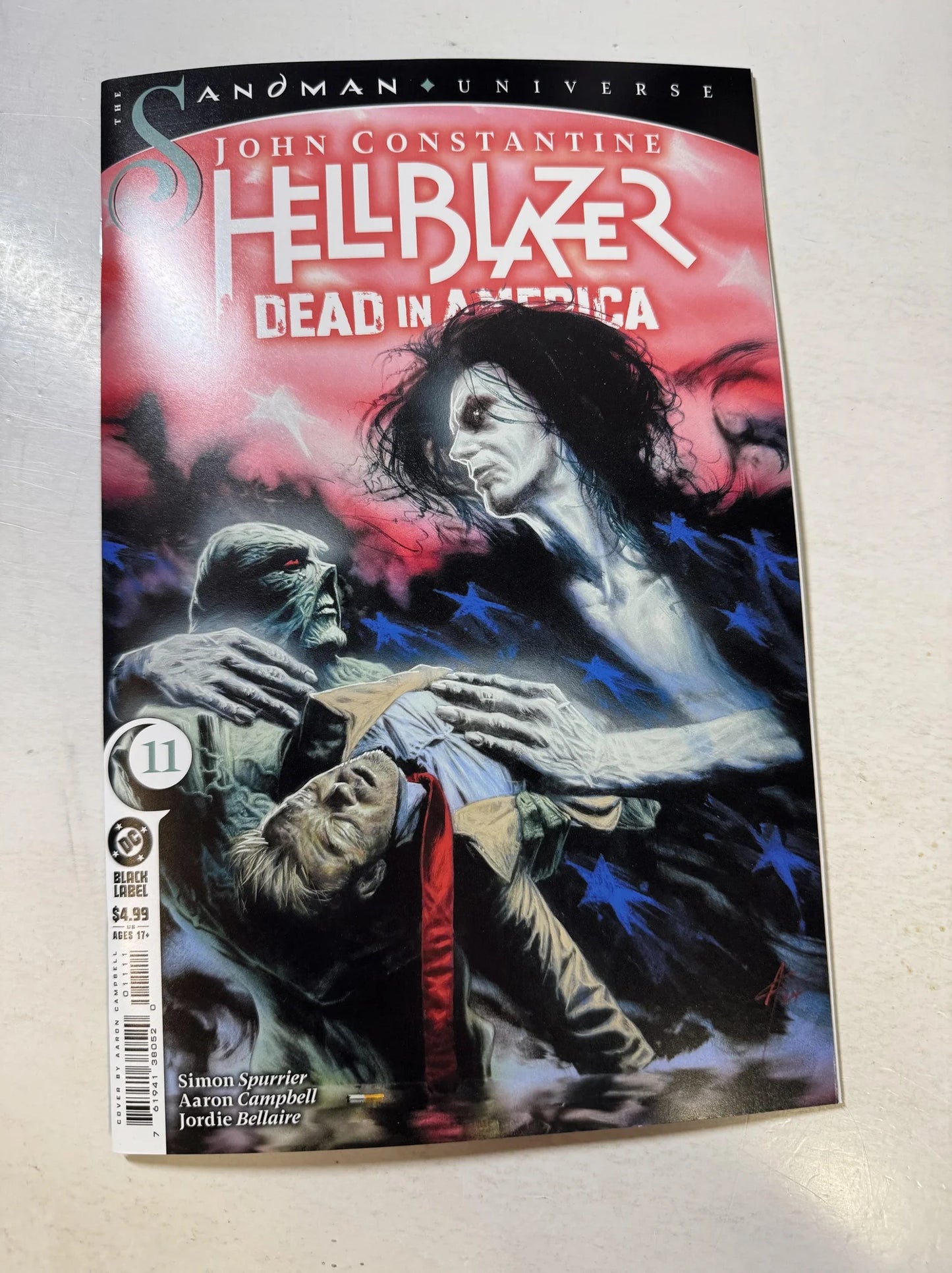 JOHN CONSTANTINE HELLBLAZER Dead In America #11 NM