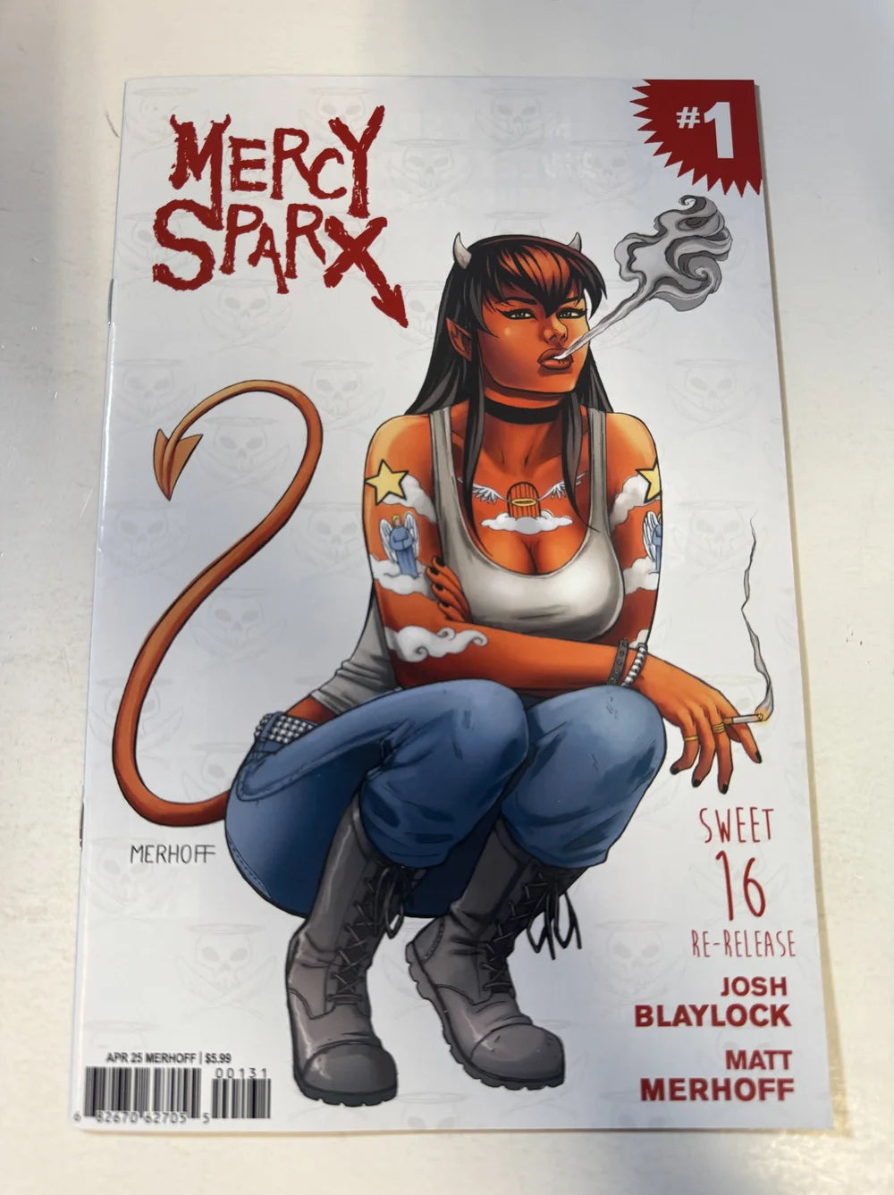 MERCY SPARX Sweet Sixteen Re-Release #1 NM Commemorative Edition Merhoff Variant