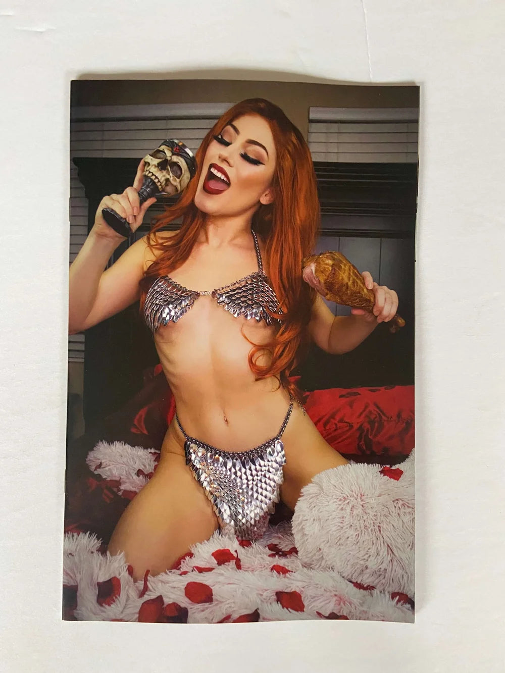 RED SONJA Valentines' Day Special 2022 NM 1:7 Virgin Cosplay Variant