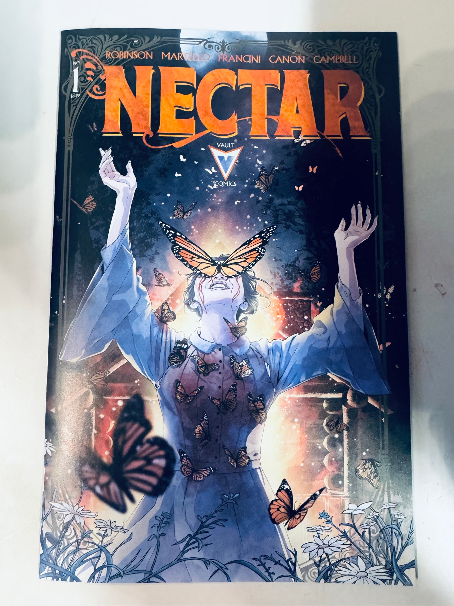 Nectar #1 NM Cover E 1:40 Danny Luckert Variant