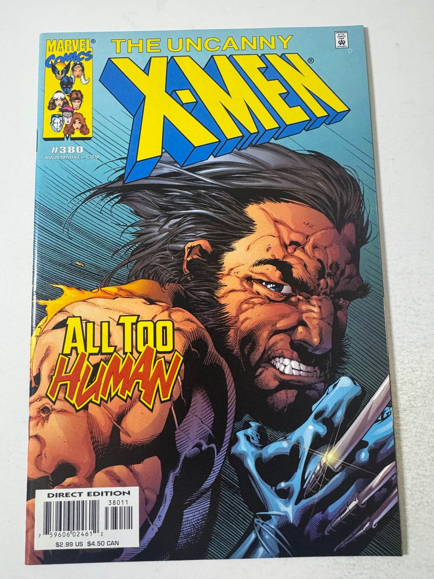 UNCANNY X-MEN #380 NM- Leinil Yu Cover