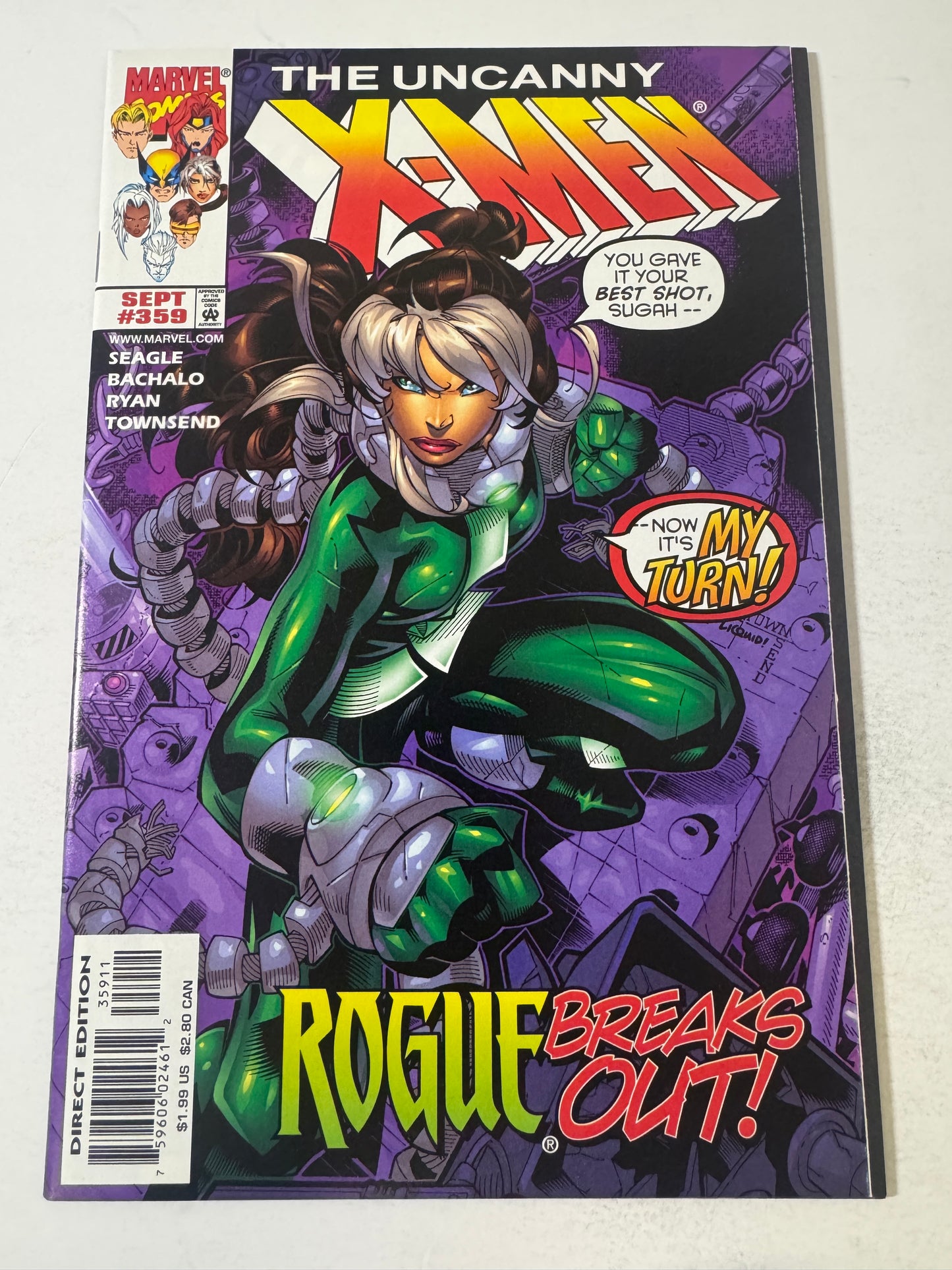 UNCANNY X-MEN #359 Chris Bachalo Cover