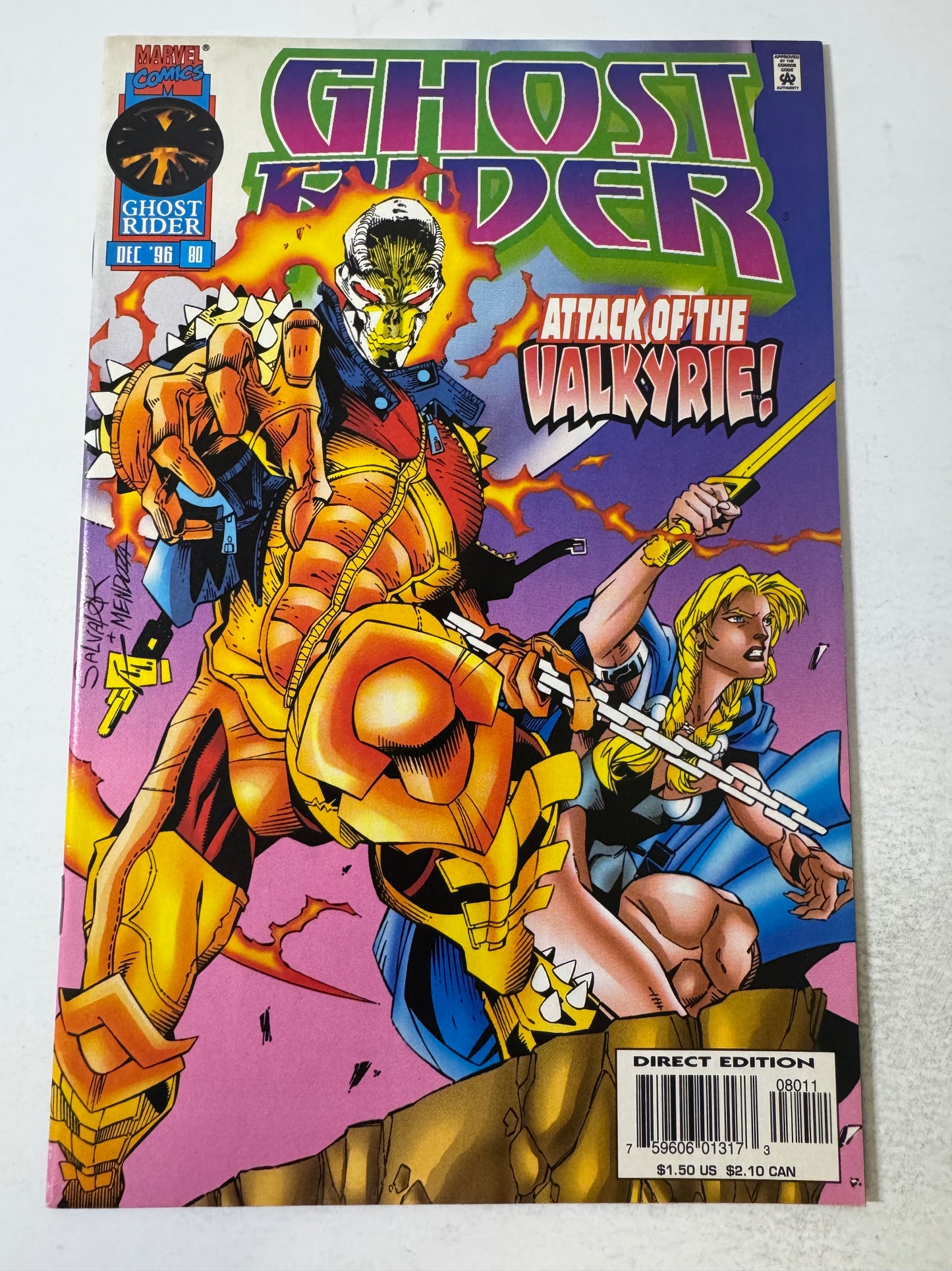 GHOST RIDER #80 Vol 2 VF