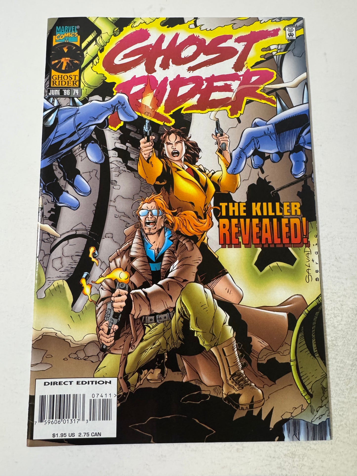 GHOST RIDER #74 Vol 2 NM-