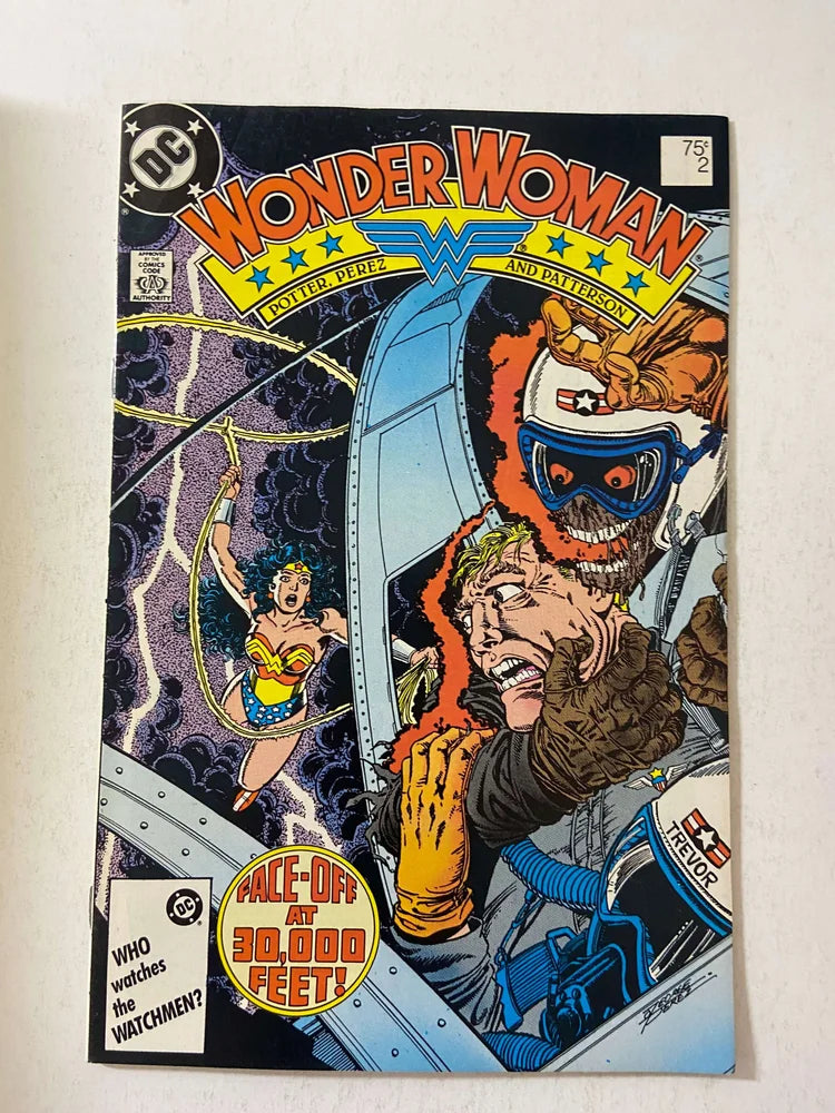 WONDER WOMAN #2 Vol 2 VF George Perez Cover 2nd Print Variant