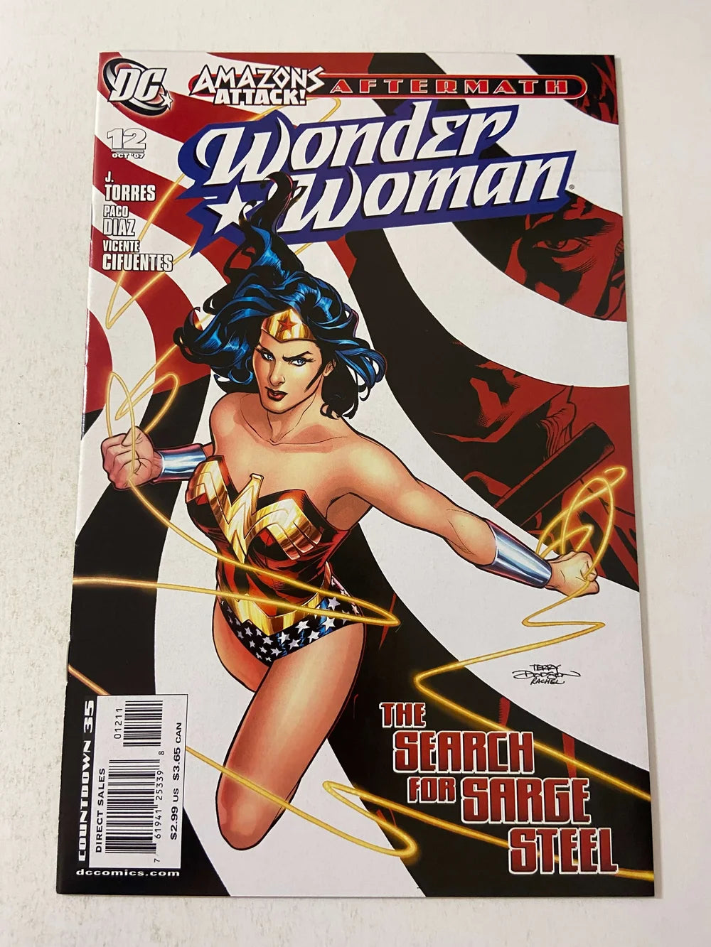 WONDER WOMAN #12 Vol 3 Terry Dodson Cover
