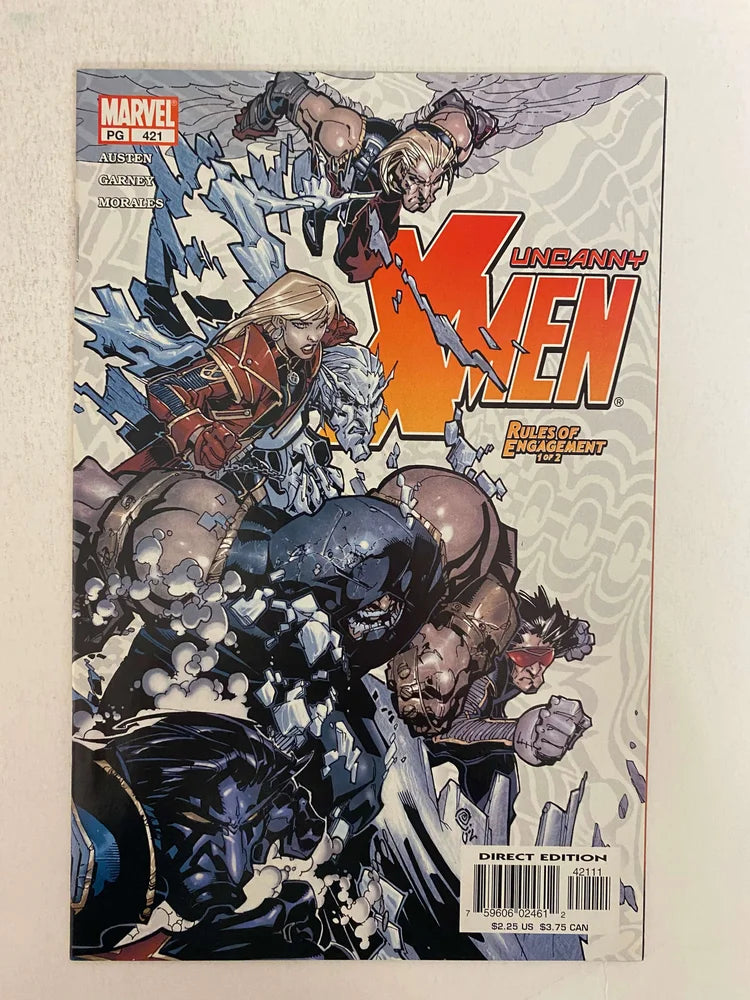 UNCANNY X-MEN #421 Chris Bachalo Cover