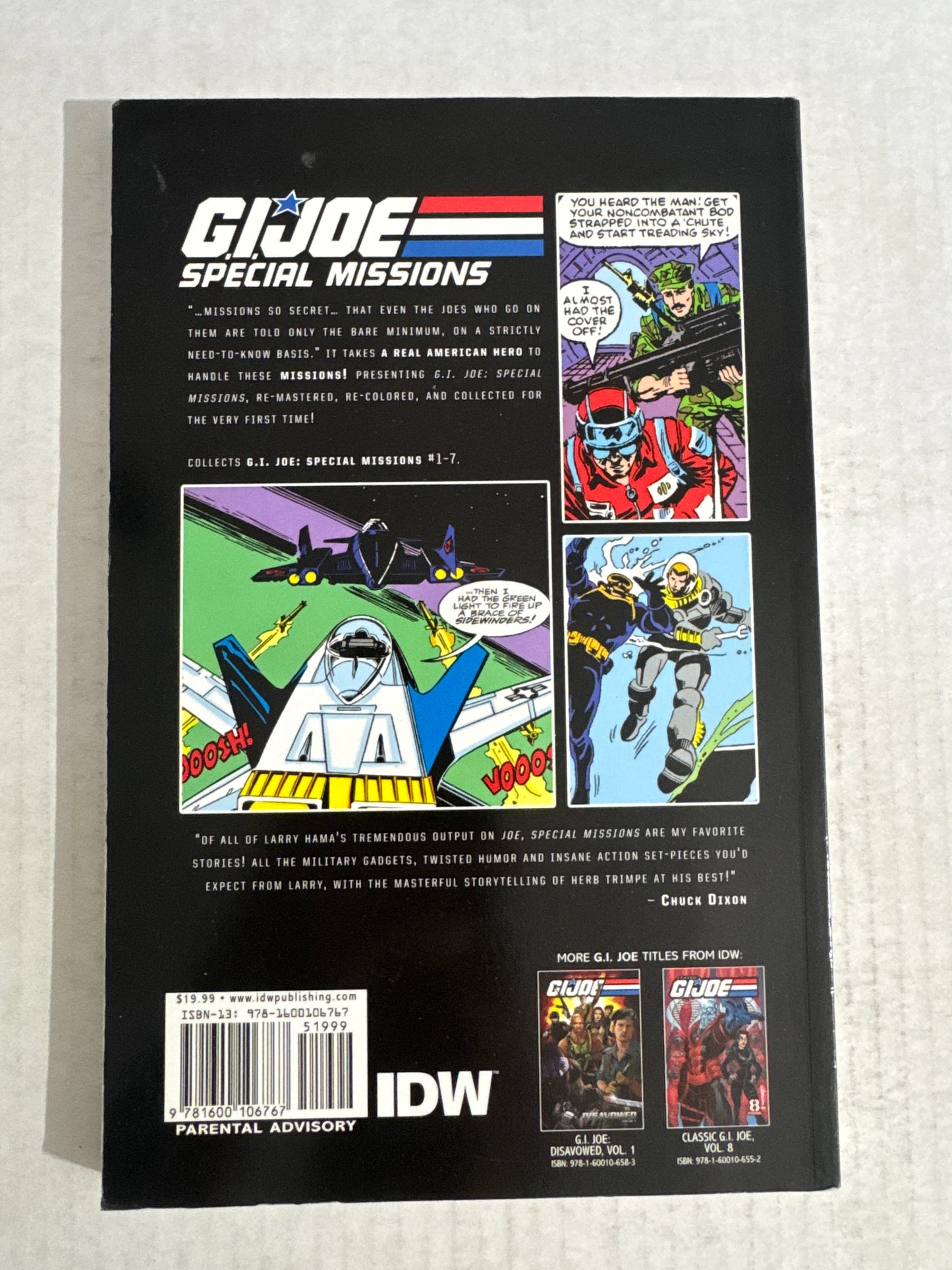 GI JOE SPECIAL MISSIONS Vol 1 TPB VF+ OOP