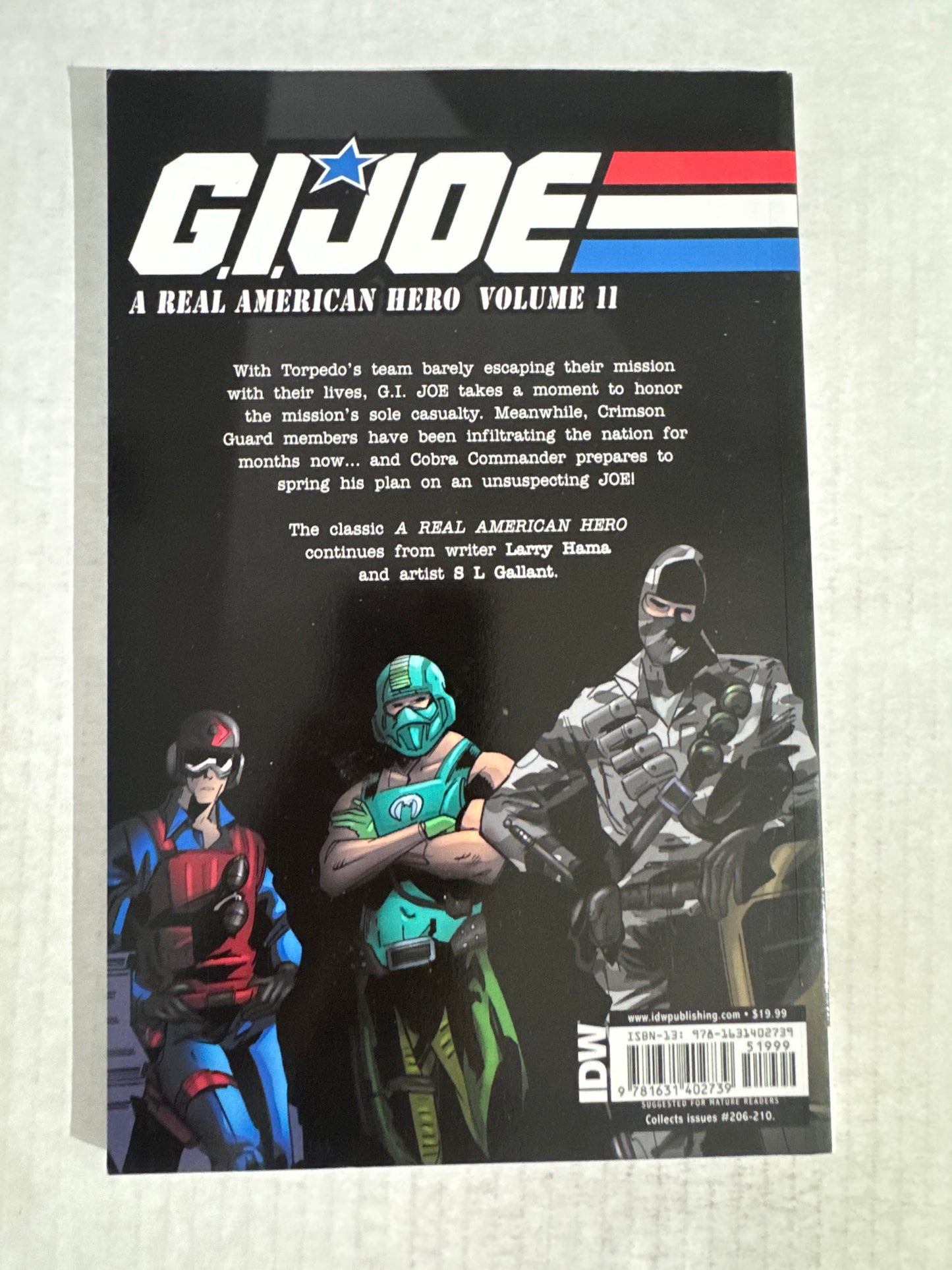 GI JOE A Real American Hero Vol 11 TPB NM- OOP