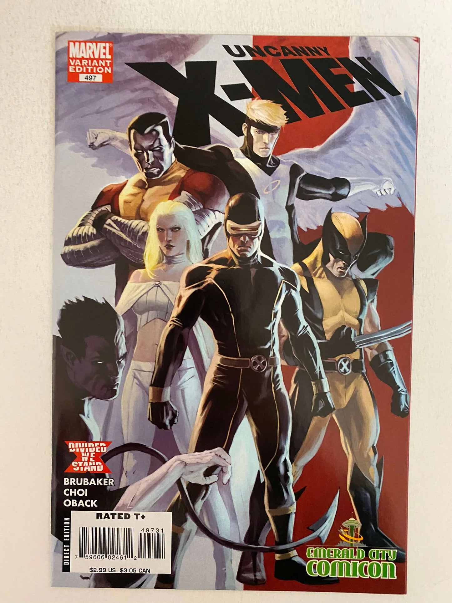 UNCANNY X-MEN #497 VF/NM ECCC Exclusive Djurdjevic Variant