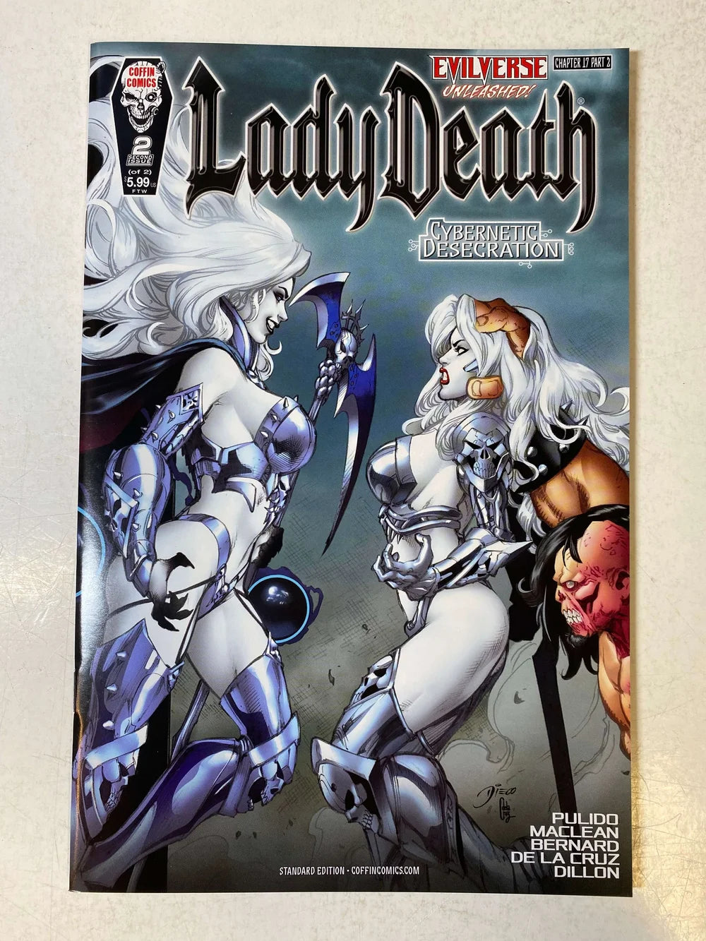 LADY DEATH Cybernetic Desecration #2 NM