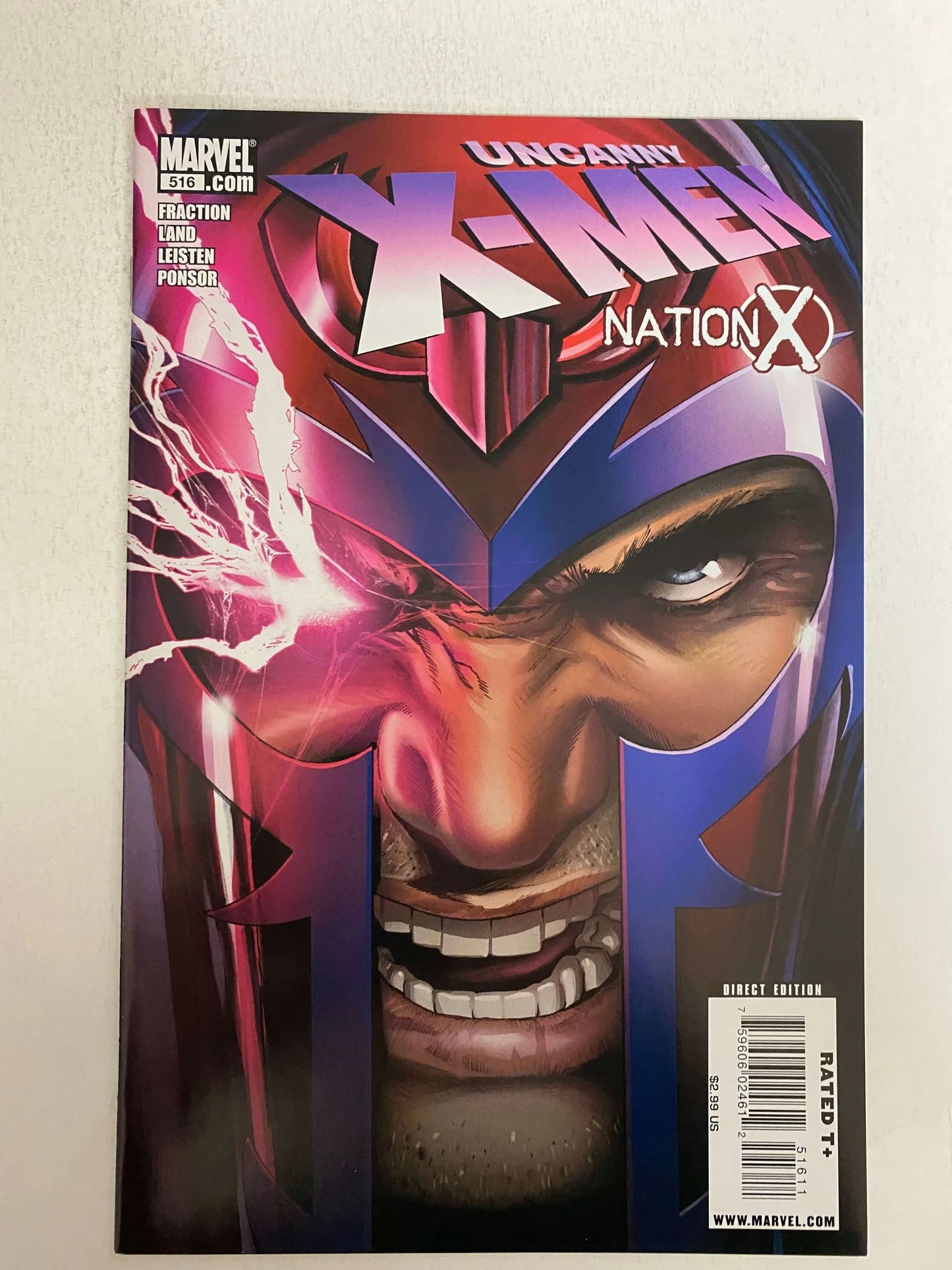 UNCANNY X-MEN #516 NM Greg Land Cover