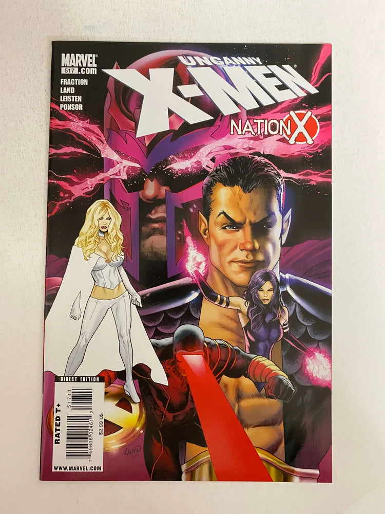 UNCANNY X-MEN #517 NM Greg Land Cover