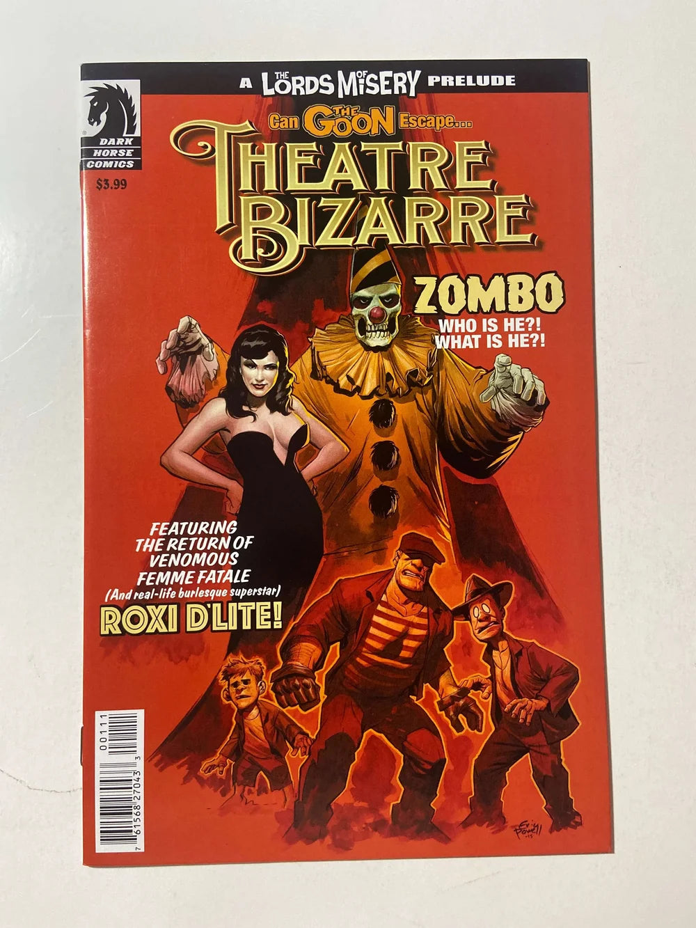 THE GOON THEATRE BIZARRE NM
