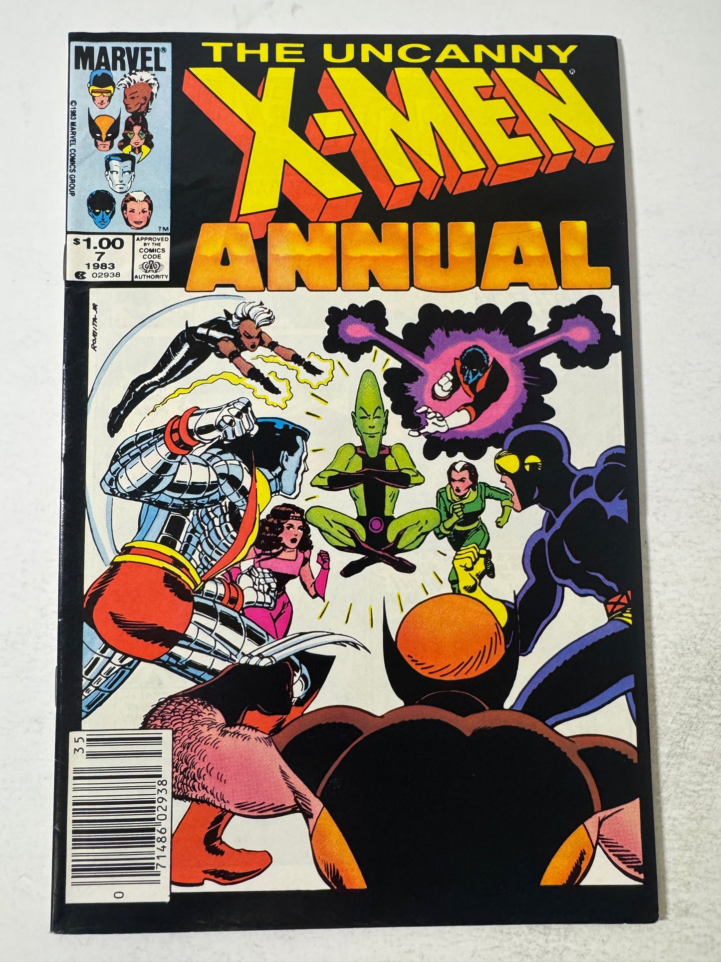 UNCANNY X-MEN ANNUAL #7 FN+ 1983 CANADIAN PRICE VARIANT